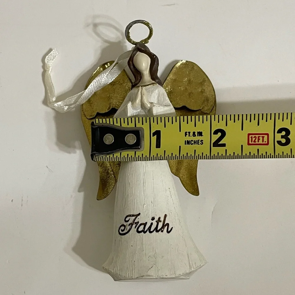 Christmas Ornaments Set/3 Angel Old World Santa Nutcracker